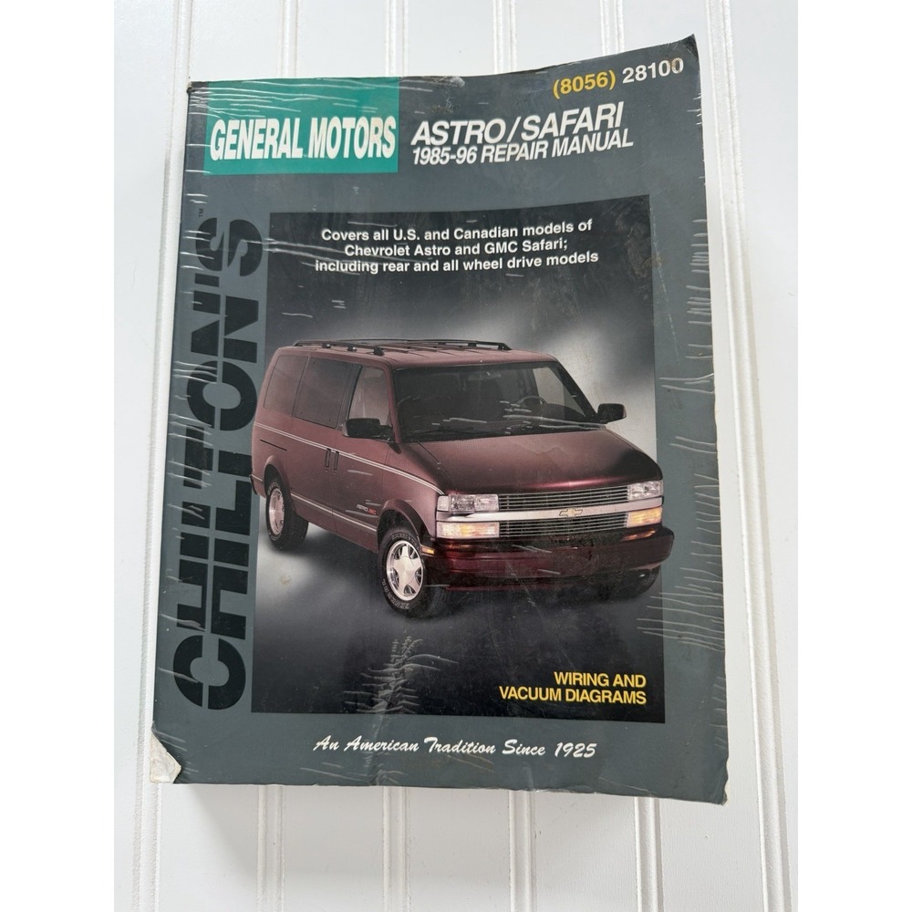 Chilton General‎ Motors Astro Safari 1985-96 Repair Service Manual 28100